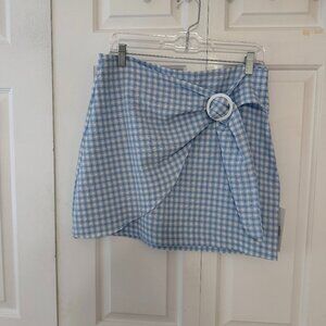 Red Dress Mini Skirt